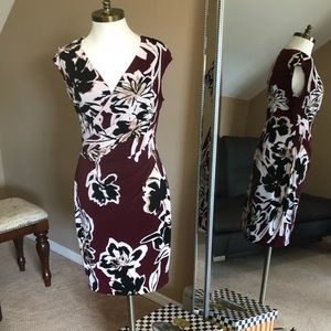 Easy to wear faux wrap dress